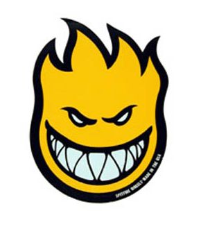 Spitfire Fireball Medium Sticker