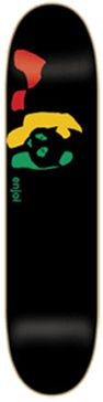 Enjoi Rasta Panda 7.5 Skateboard Deck