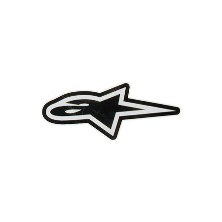 Alpine Stars A-Star Large Sticker