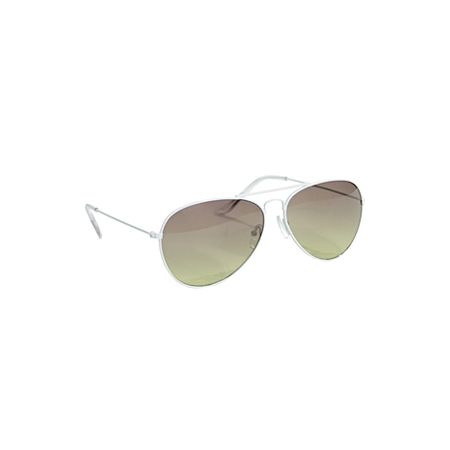 Jack Martin Bullet Proof White Sunglasses