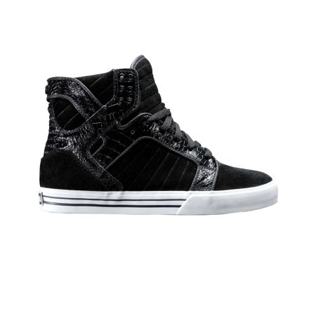 Supra Muska Skytop Black & Croc Shoe
