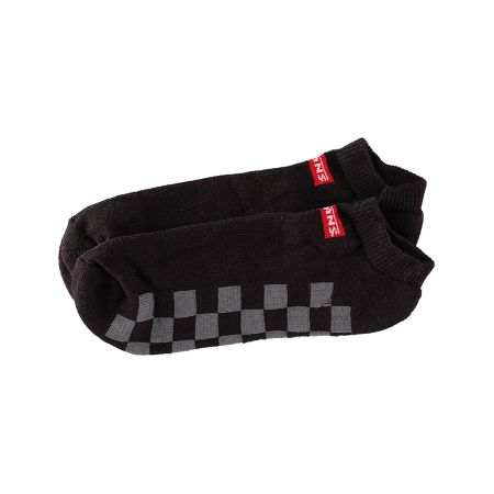 Vans Low Black & Checkerboard Ankle Socks