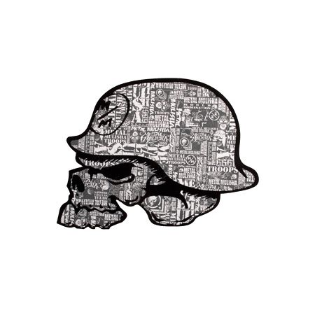 Metal Mulisha Brand Dead Helmet Sticker