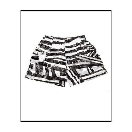 Empyre Shredder Black & White Print Boxer