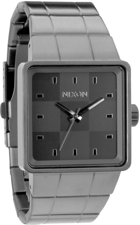 Nixon Quatro Gun Metal Analog Watch
