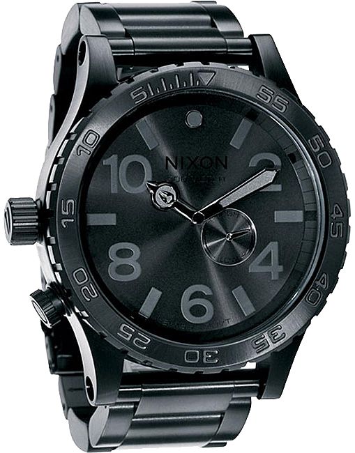 Nixon 51-30 Black Analog Watch