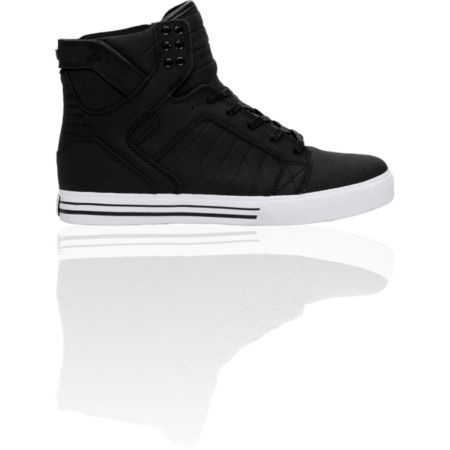 Supra Muska Skytop Tuf Black Skate Shoe