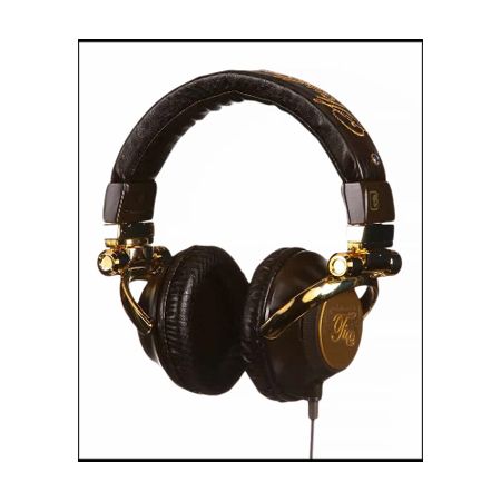 Skullcandy Ti Brown & Gold Headphoness