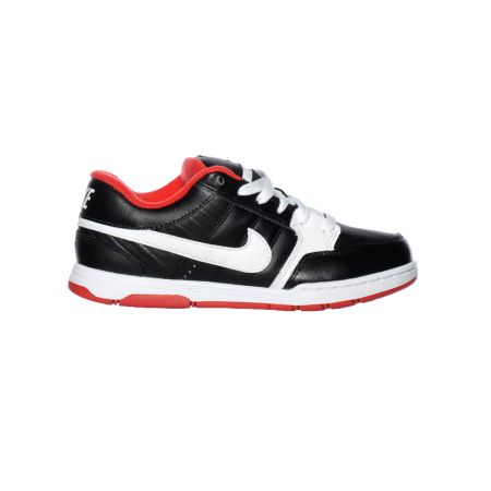 Nike 6.0 Boys Mogan Jr Black, White & Red Shoe