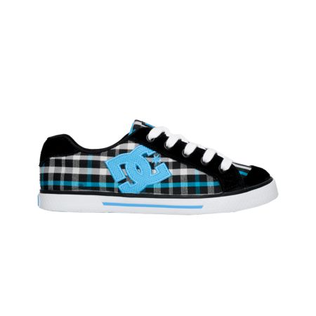 DC Shoes Chelsea Black & Turquoise Shoe