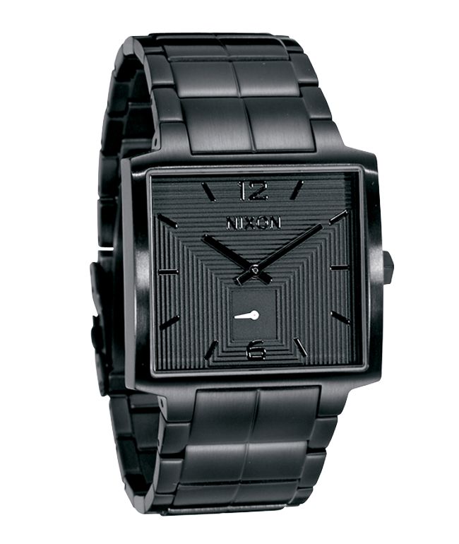 Nixon District All Black Analog Watch