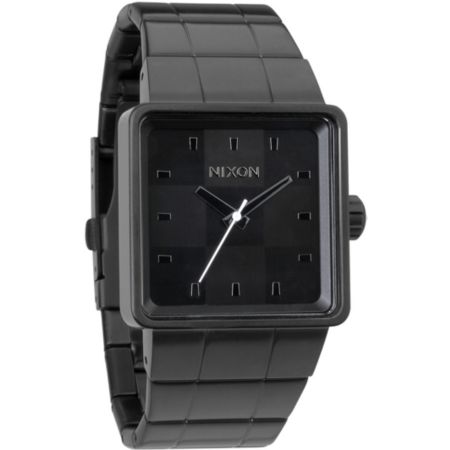 Nixon Quatro All Black Analog Watch