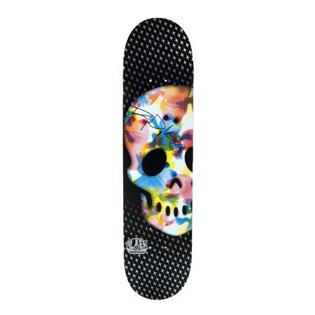 Alien Workshop Dyrdek Skull Frog Black Skateboard Deck