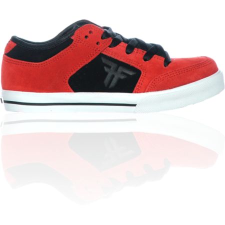 Fallen Shoes Boys Ripper Red & Black Skate Shoe