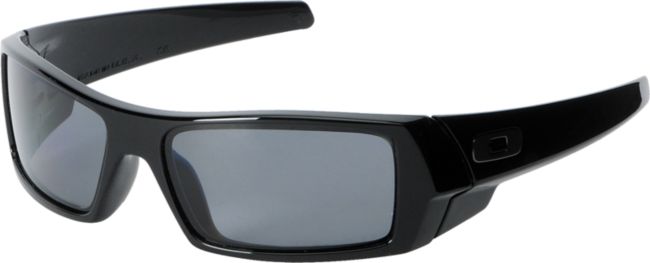 Oakley Gascan Polished Black With Grey Lens Sunglass