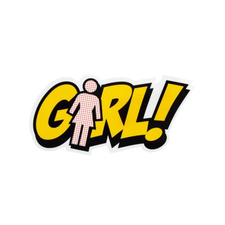 Girl Blammo Sticker