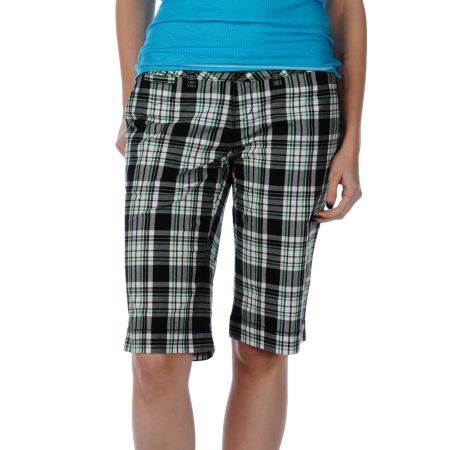 Empyre Girl Buckingham Plaid Shorts