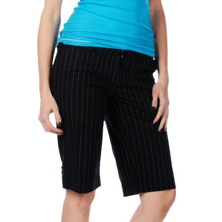 Empyre Girl Buckingham Pinstripe Shorts