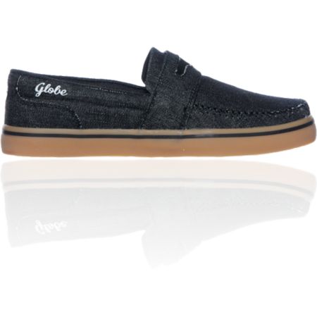 Globe The Don Black & Denim Slipper