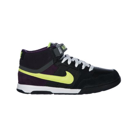 Nike 6.0 Air Mogan Mid Black, Blue & Purple Shoe