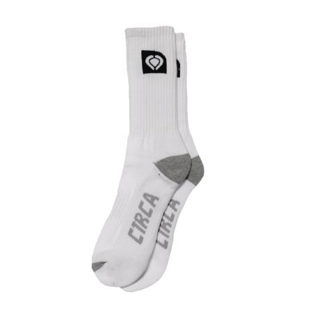 Circa Crew White Socks
