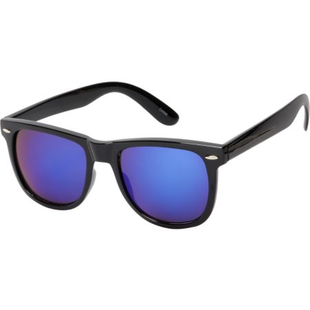 Jack Martin Frisky Business Black & Purple Sunglasses