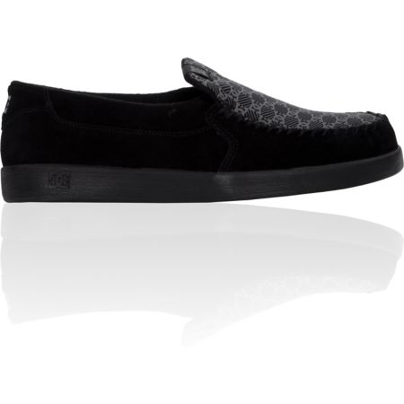 DC Shoes Villain Carbon & Black Slippers