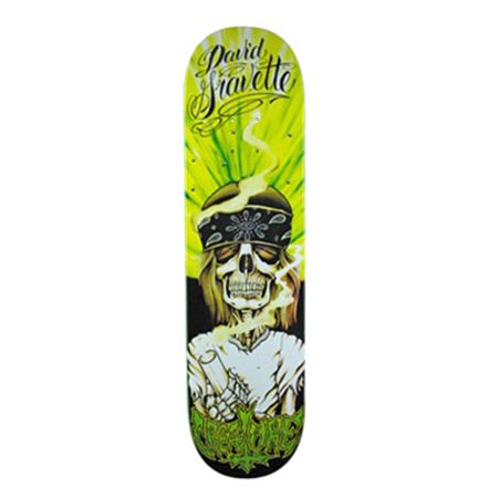 Creature Hippie Skull Gravette 8" Skateboard Deck