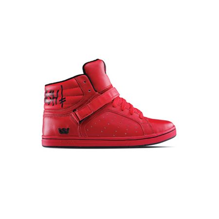 Supra Suprano Hi Red Deathwish Shoe