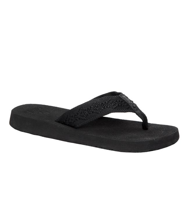 Reef Girls Sandy Black Sandals