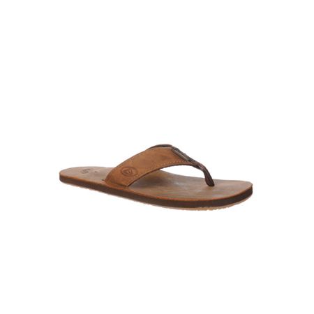Reef Leather Smoothy Bronze Brown Sandal
