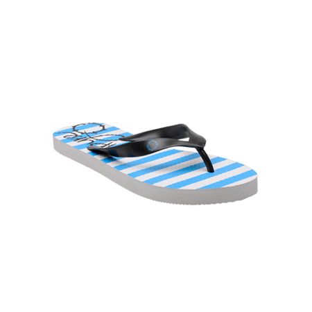 Empyre Girl Underfoot Blue & White Stripe Sandal