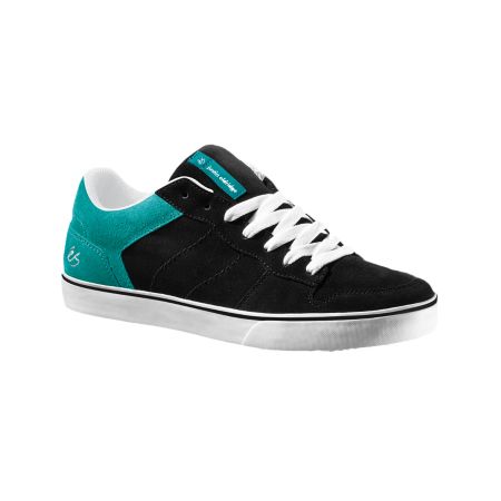 eS Theory Black, White & Turquoise Shoe