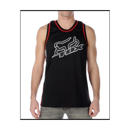Fox Pin2Win Black Jersey Tank Top 