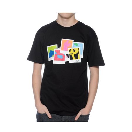 Enjoi Polenjoid Skateboardsd Black Tee Shirt