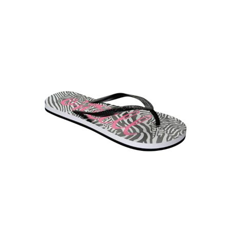ONeill Girls Hideaway Black Zebra Sandal