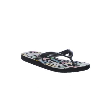 Roxy Paradise Black Print Sandal
