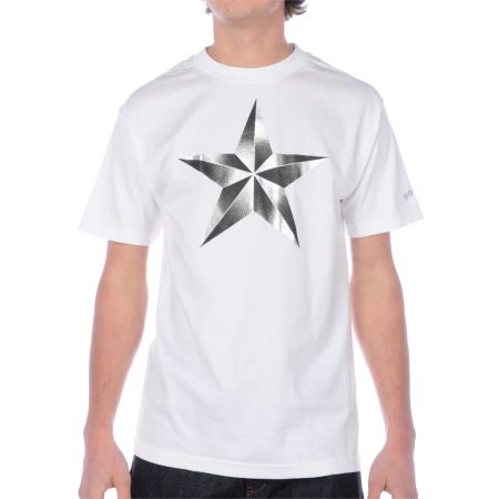 Nor Cal True Star White Tee Shirt