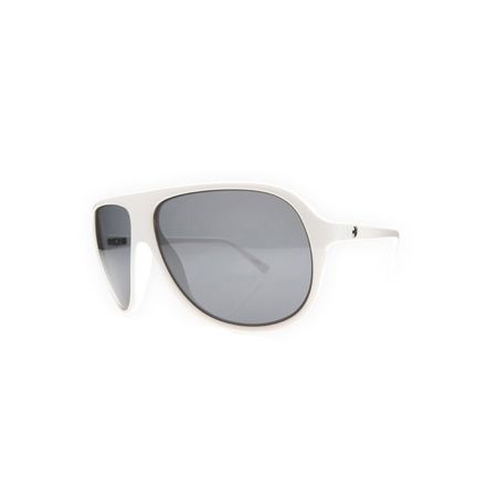 Electric Hoodlum Gloss White Sunglasses