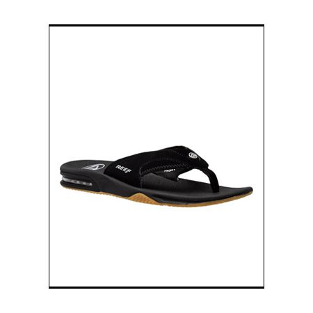 Reef Fanning Black & Silver Sandal