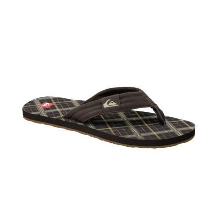 Quiksilver Foundation Brown Plaid Sandal