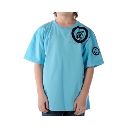 Volcom Boys Stone Basic Sky Tee Shirt