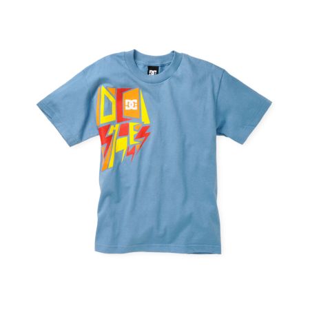 DC Shoes Boys Everlong Blue Tee Shirt