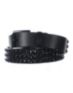 Empyre Main 3 Row Black Pyramid Studded Belt