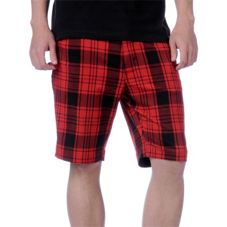 Insight Gonzo 2 Black & Red Shorts