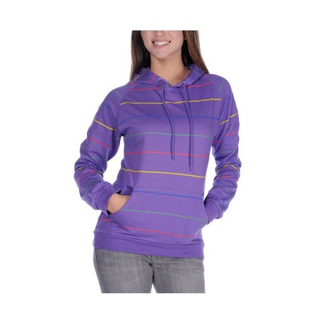 Bitter Sweet Day In The Stripe Purple Hoodie