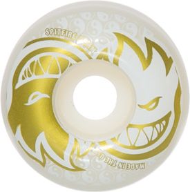 Spitfire Eternal White & Gold 54mm Skateboard Wheels