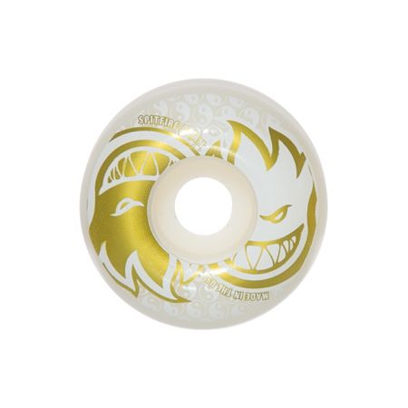 Spitfire Eternal White & Gold 54mm Skateboard Wheels