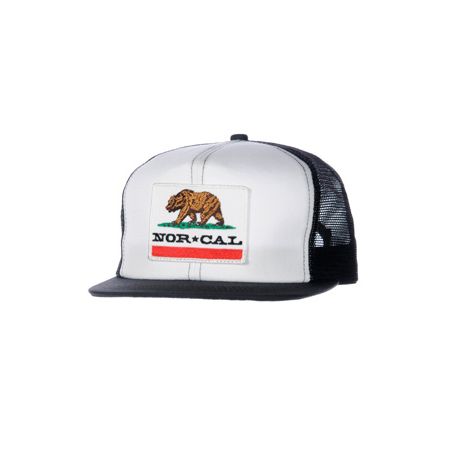 Nor Cal Republic Black & White Trucker Hat