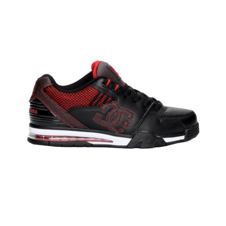 DC Shoes Versatile Black & Red Shoe